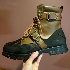 POLO RALPHLAUREN Men’s Leather Boots